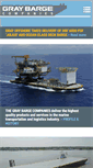 Mobile Screenshot of graybarge.com